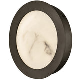 Cava Small Sconce Black Oxide By Frederic Ramond - Side View