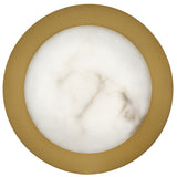 Cava Small Sconce Lacquered Brass By Frederic Ramond