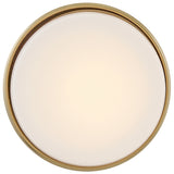Cedric Extra Small Flush Mount Lacquered Brass By Hinkley Down View