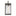 Cela Outdoor Pendant Small, shown in Coastal Dark Smoke, Clear Glass, by Hubbardton Forge