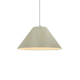 Celadon Green Crackle Avola Small Ceramic Pendant by Justice Design