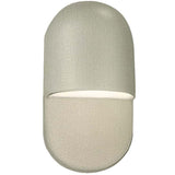 Celadon Green Crackle Ceramic Mini ADA Led Capsule Wall Sconce by Justice Design