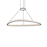 Celestia Chandelier - 1 Light - Satin Black by Sonneman