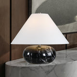 Celine Table Lamp Natural Black By Renwil Lifestyle View 1