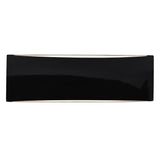 Ceramic ADA Tapered Arc Large Gloss Black By Justice Design