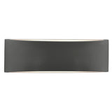 Ceramic ADA Tapered Arc Large Pewter Green By Justice Design