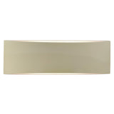 Ceramic ADA Tapered Arc Large Vanilla Gloss By Justice Design