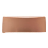 Ceramic ADA Tapered Arc Medium Adobe By Justice Design