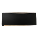 Ceramic ADA Tapered Arc Medium Carbon Matte Black By Justice Design