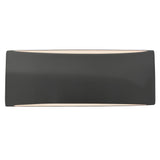 Ceramic ADA Tapered Arc Medium Gloss Gray By Justice Design