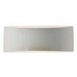 Ceramic ADA Tapered Arc Medium Matte White By Justice Design