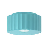 Ceramic Gear Flush Mount Medium Reflecting Pool By Justice Design