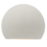 Ceramic Globe ADA Wall Sconce White Crackle By Justice Design