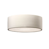 Ceramic LED Short Round Flushmount Bisque By Justice