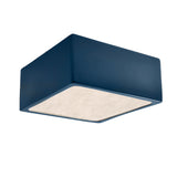 Ceramic LED Short Square Flushmount Midnight Sky By Justice