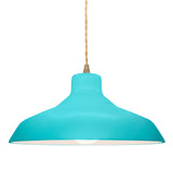 Ceramic Loft 1 Light Pendant Medium Reflecting Pool By Justice Design