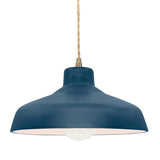 Ceramic Loft 1 Light Pendant Small Midnight Sky By Justice Design
