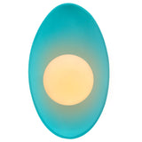 Ceramic Oval Coupe Wall Sconce Reflecting Pool By Justice Design