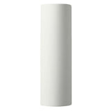 Ceramic Really Big ADA Tube Closed Top Bisque By Justice Design