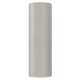 Ceramic Really Big ADA Tube Closed Top White Crackle By Justice Design