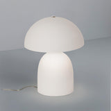 Ceramic Short Kava Table Lamp Bisque By Justice Lfiestyle View