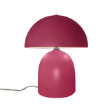 Ceramic Short Kava Table Lamp Cerise By Justice