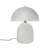 Ceramic Short Kava Table Lamp Matte White By Justice