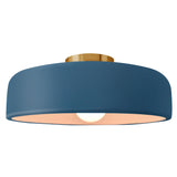 Ceramic Spire Semi Flush Large Midnight Sky By Justice Design
