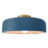 Ceramic Spire Semi Flush Medium Midnight Sky By Justice Design
