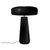 Cerami Spire Table Lamp Carbon Matte Black By Justice