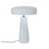 Cerami Spire Table Lamp Gloss White By Justice