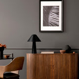 Ceramic Tall Lund Portable Carbon Matte Black By Justice Design Lifestyle View