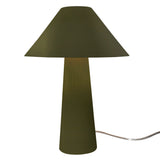 Ceramic Tall Lund Portable Matte Green By Justice Design