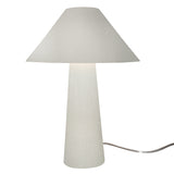 Ceramic Tall Lund Portable White Crackle By Justice Design