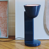 Céramique Down Table Lamp Up Navy Blue By Flos - Lifestyle View1