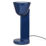 Céramique Down Table Lamp Up Navy Blue By Flos