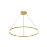 Cerchio Suspension By Kuzco, Size: 47”, Finish: Brushed Gold, , | Casa Di Luce Lighting