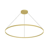Cerchio Suspension By Kuzco, Size: 59”, Finish: Brushed Gold, , | Casa Di Luce Lighting
