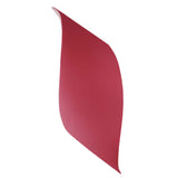 Cerise Wave Ceramic LED ADA Wall Sconce by Justice Design