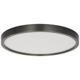 Cerne Flush Mount Extra Large Dark Bronze By Visual Comfrot Modern - Side View1