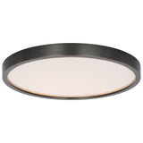 Cerne Flush Mount Extra Large Dark Bronze By Visual Comfrot Modern - Side View2