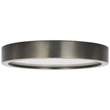Cerne Flush Mount Medium Dark Bronze By Visual Comfrot Modern - Side View2
