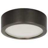 Cerne Flush Mount Mini Dark Bronze By Visual Comfrot Modern - Side View1