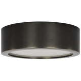 Cerne Flush Mount Mini Dark Bronze By Visual Comfrot Modern - Side View2