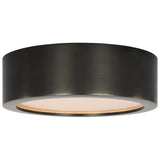 Cerne Flush Mount Mini Dark Bronze By Visual Comfrot Modern