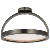 Cerne Semi Flush Mount Dark Bronze By Visual Comfort Modern
