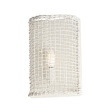 Cestino Wall Sconce Weathered White by Maxim Lighting