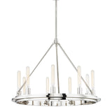 Chambers_Chandelier By Hudson Valley Small Polished Nickel