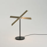 Champagne Gold Konnect Table Lamp by Seed Design