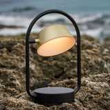 Champagne Gold Olo Ring Portable Table Lamp by Seed Design
